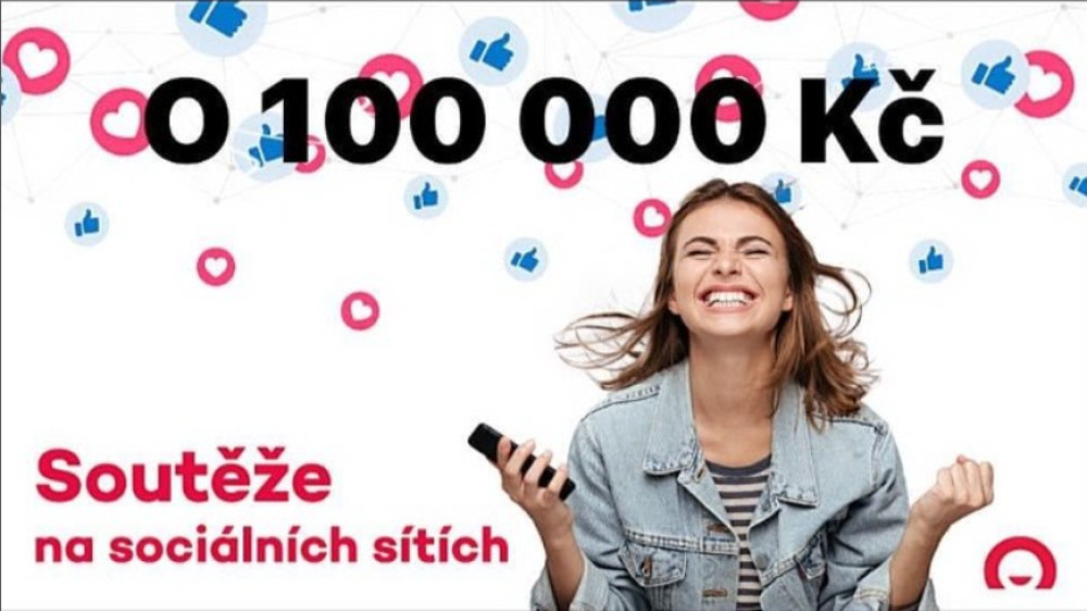 Soutěž o nejlepšího influencera, výhra 100 000 kč 