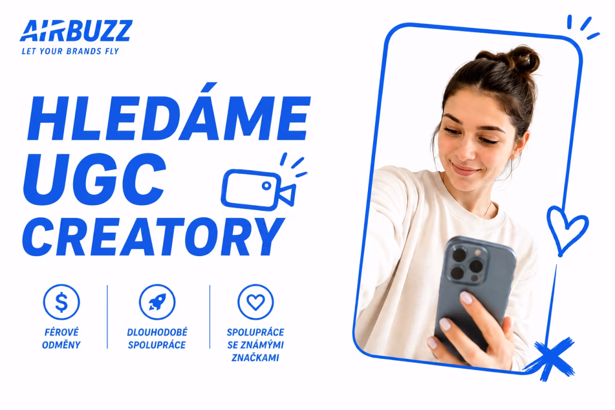 UGC creator na pravidelnou spolupráci