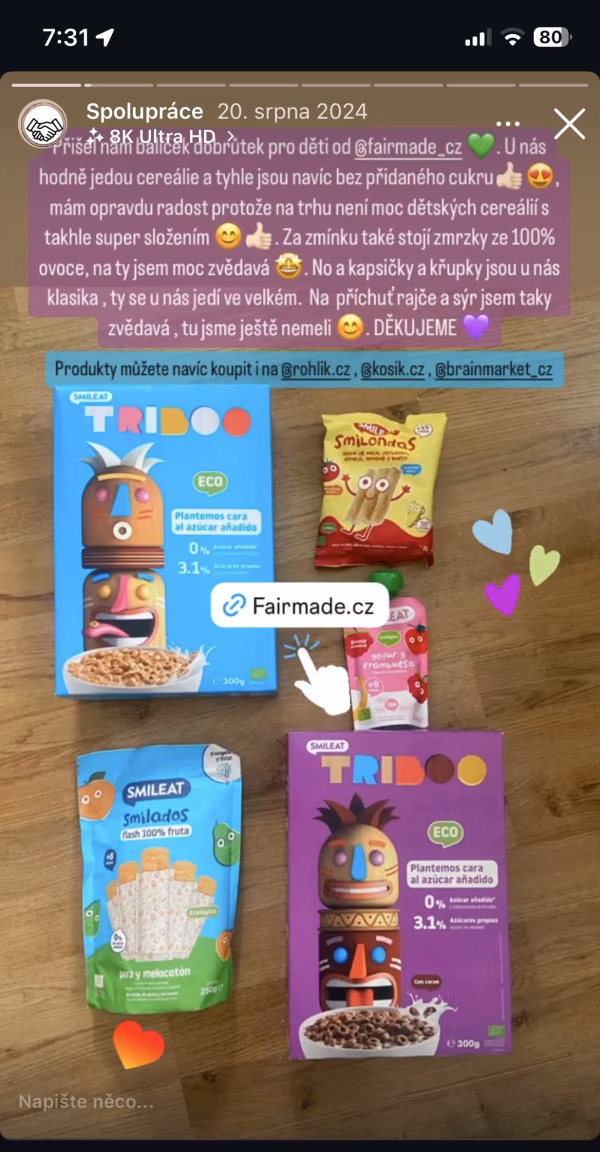 Jana Chlubnová, portfolio beauty influencer
