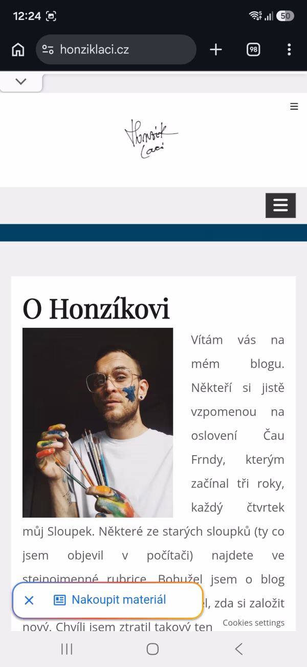 Jan Lacko, portfolio jídlo influencer