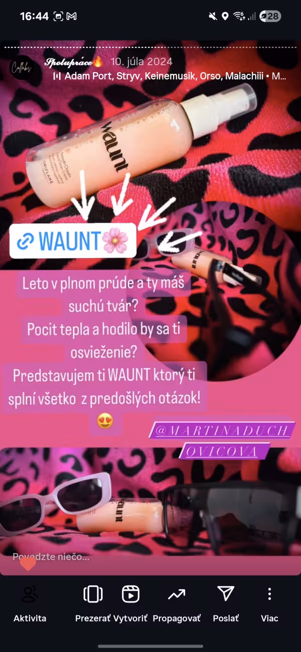 Simona Kóšová, portfolio móda influencer