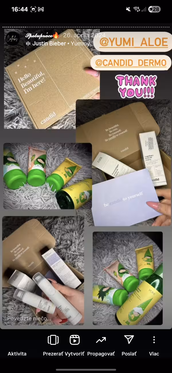 Simona Kóšová, portfolio móda influencer