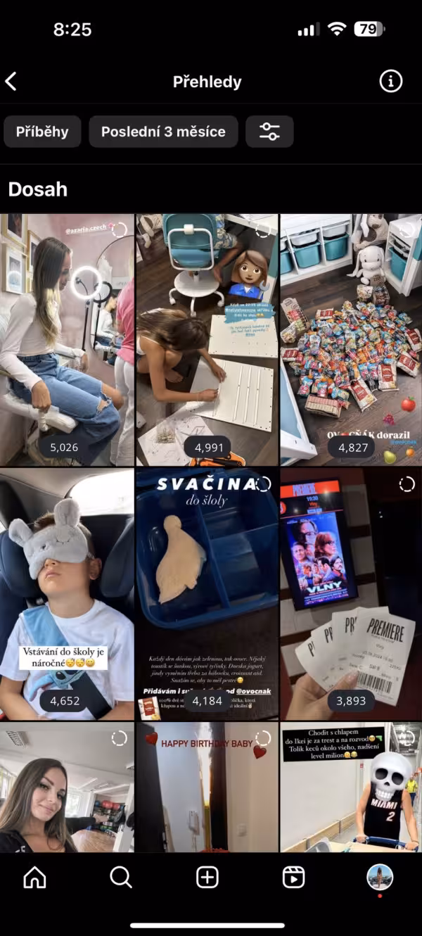 Denisa Knob., portfolio cestování influencer
