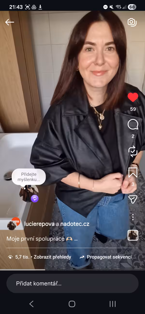 Lucie  Řepová, portfolio