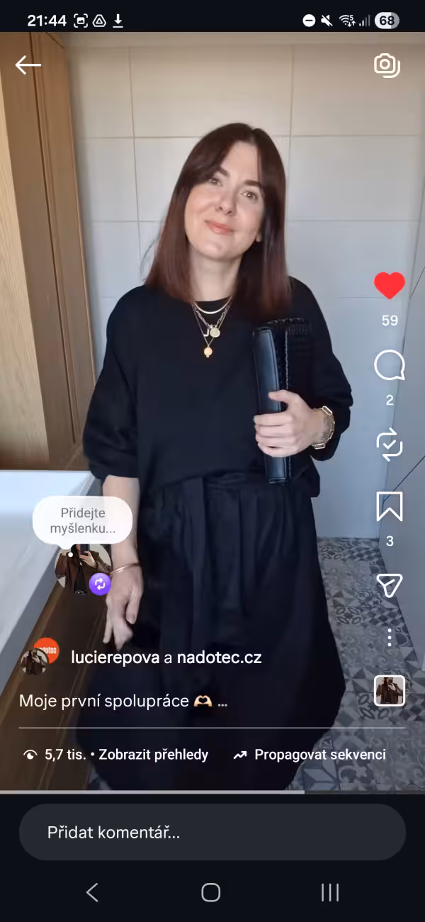 Lucie  Řepová, portfolio