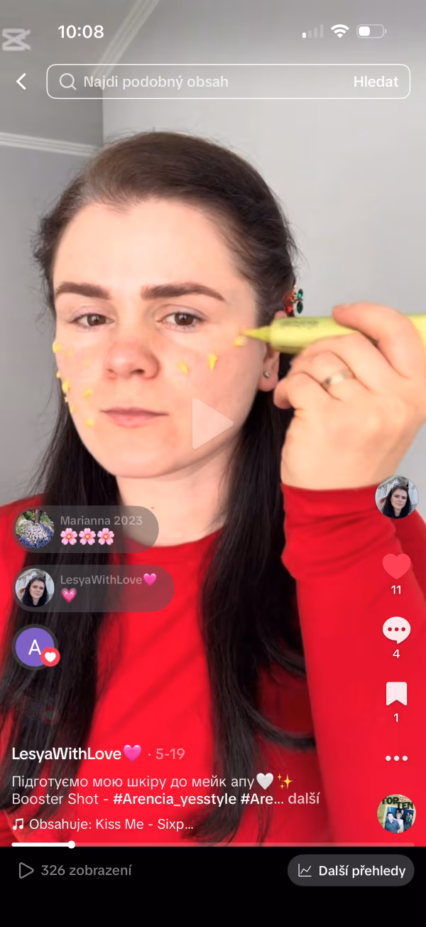 Olesya Fedaka-Shpontak, portfolio beauty influencer