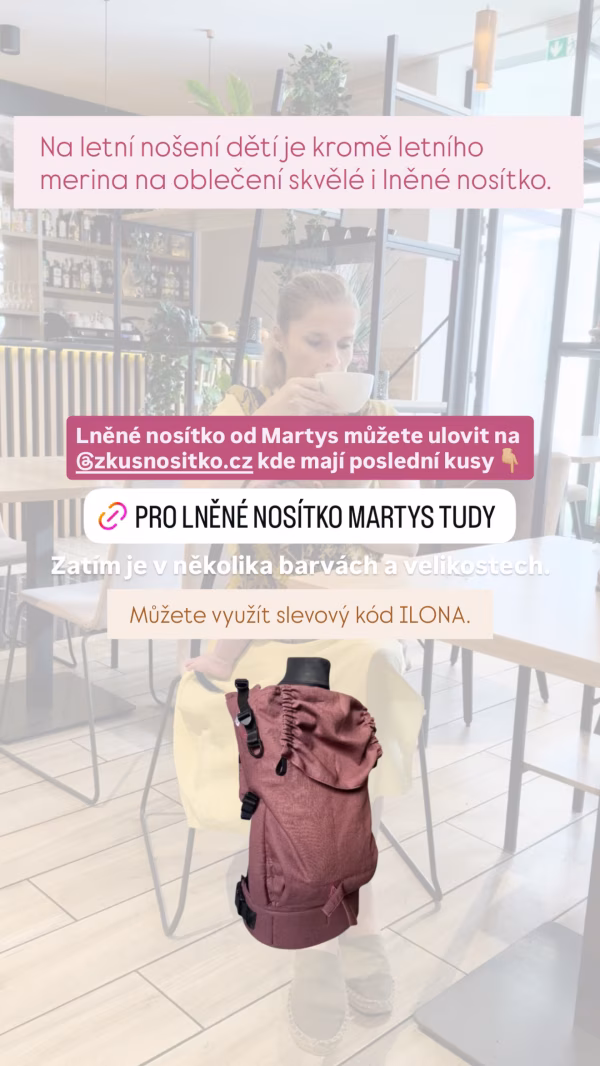 Ilona Tykal, portfolio mateřství influencer