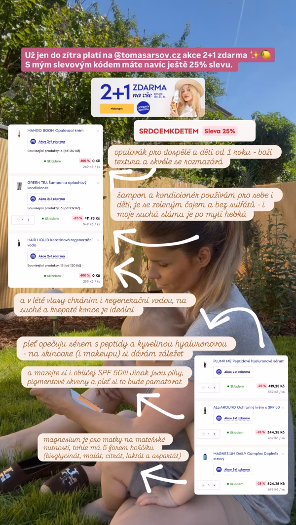 Ilona Tykal, portfolio mateřství influencer