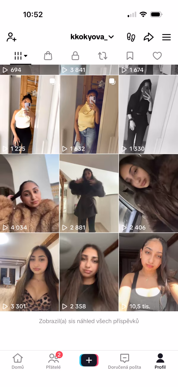 Katerina Kokyova, portfolio móda influencer