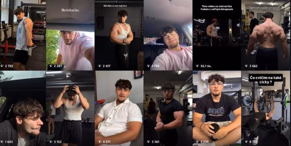 Dominik Tischler, portfolio fitness influencer
